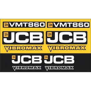 Faixas Adesiva Rolo Vibromax Compatível Com Jcb Vmt 860 Cor