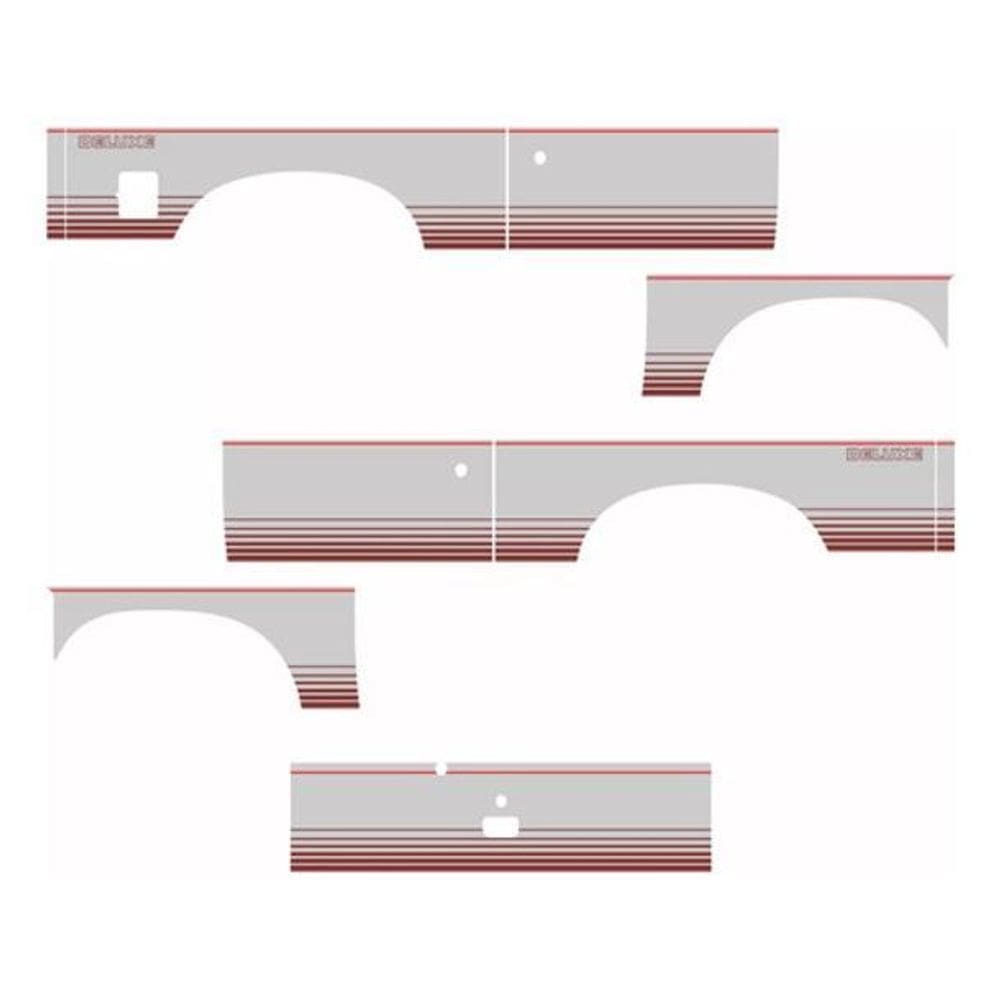 Kit Adesivo Faixa Lateral Bonanza Modelo