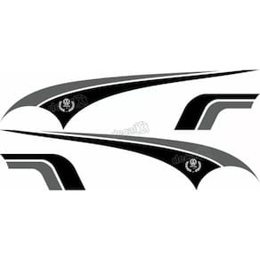 Adesivo Faixa Lateral Volkswagen Golf Racing Sport Golf15