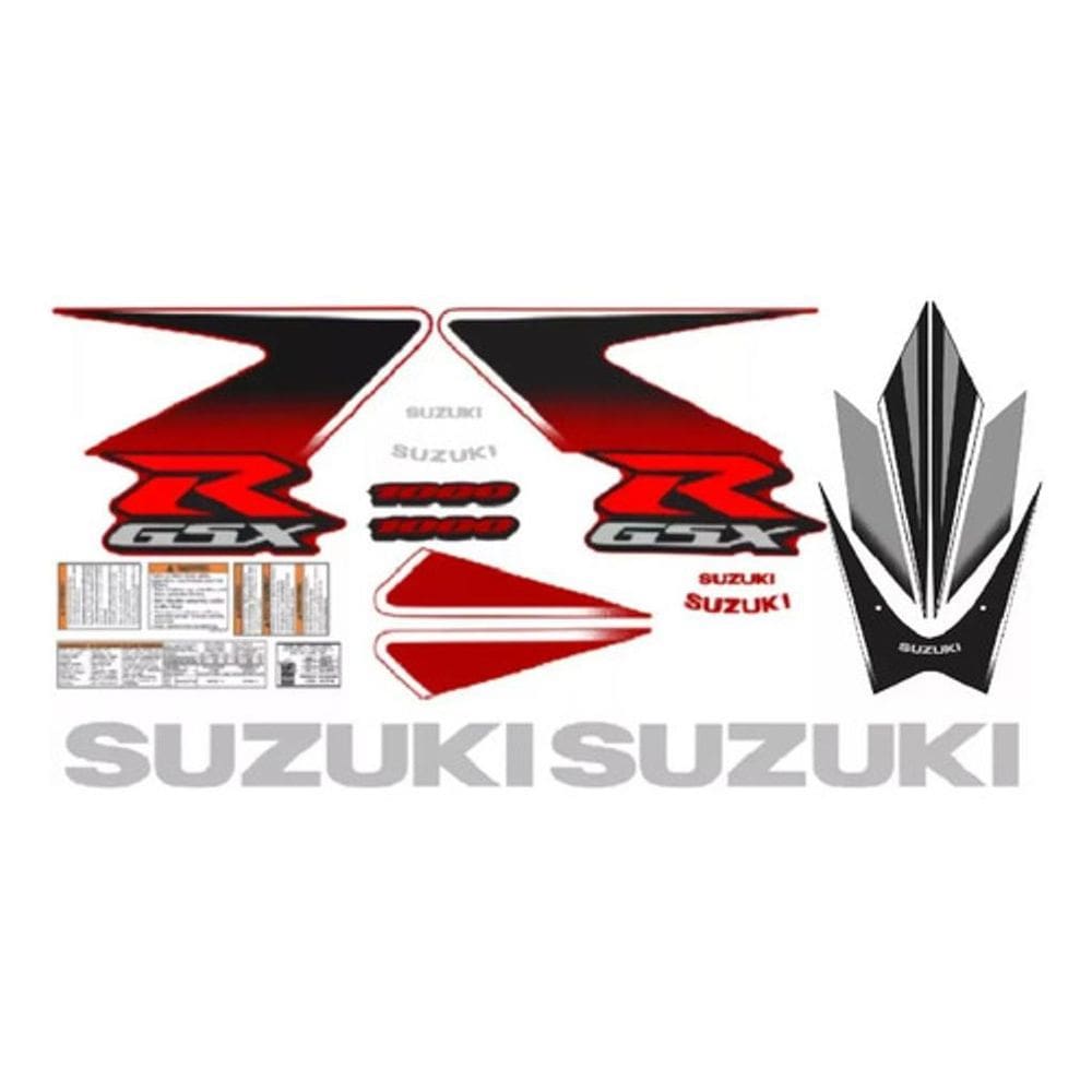 Kit Adesivos Suzuki Gsxr 1000