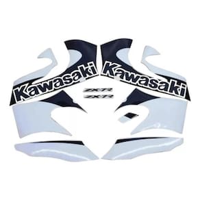 Kit Faixa Emblema Adesivo Kawasaki Ninja Zx7R 2001 Zx 7R
