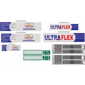 Kit Adesivos Plantadeira Semeadeira Tatu Ultraflex