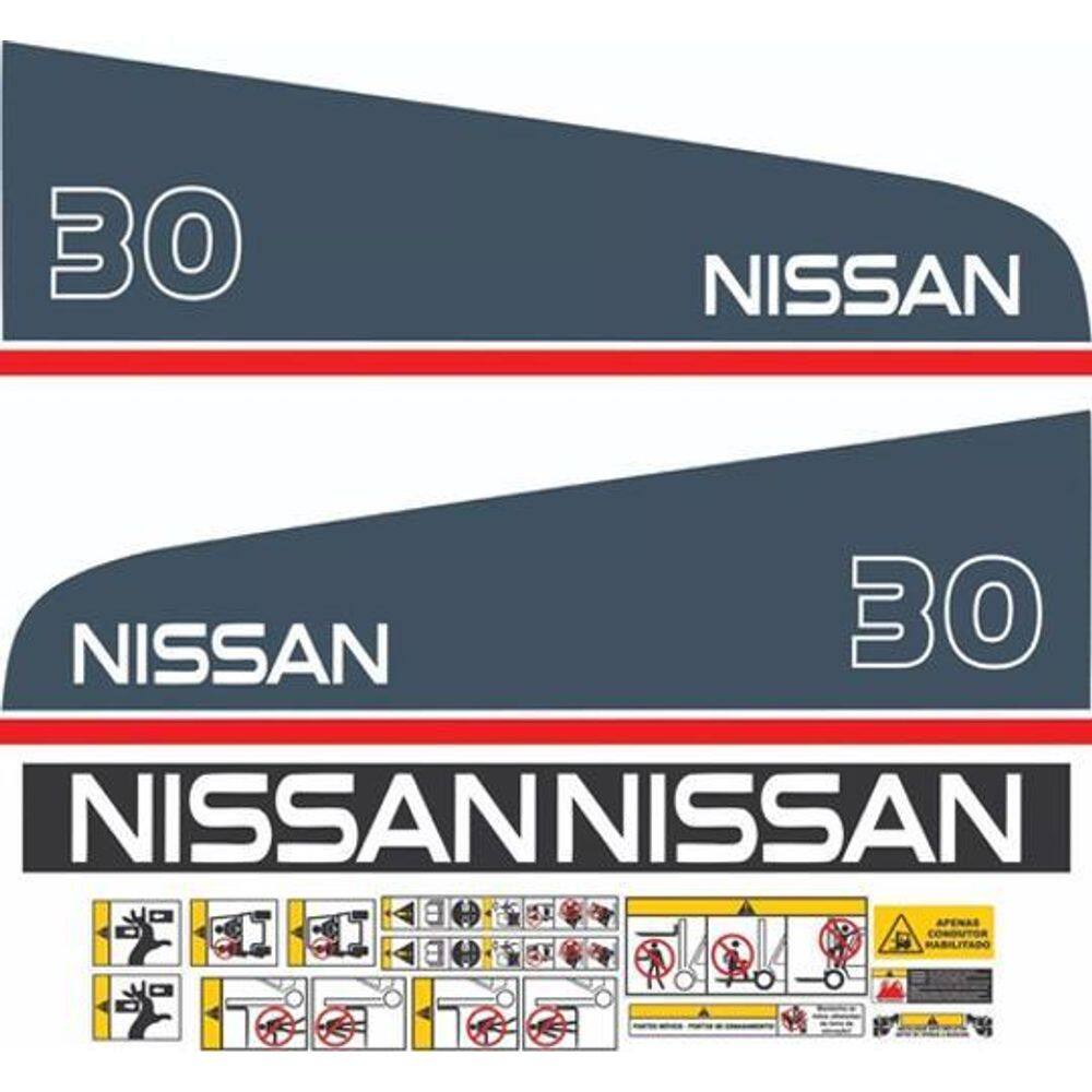 Kit Adesivos Nissan 30