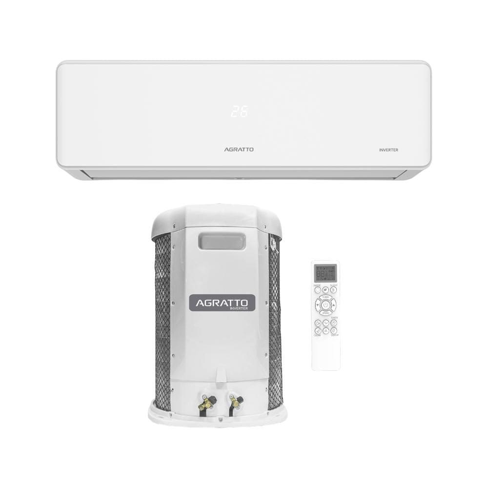 Ar Condicionado 18000 BTUs Split Hi Wall Inverter Agratto Frio Fit Top 220V