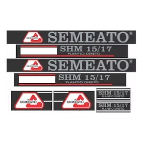 Kit Adesivos - Semeato Shm 15/17 Para Plantio