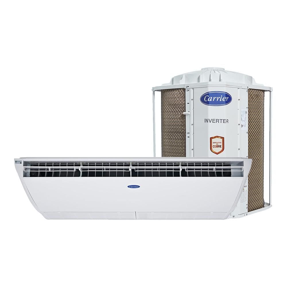 Ar Condicionado 36000 BTUs Split Teto Inverter Carrier Frio Xpower Connect 220V Monofásico