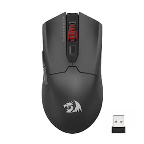 Mouse Gamer Redragon Fyzu Pro, Wireless, Bluetooth, 26000DPI, 6 Botões, Preto