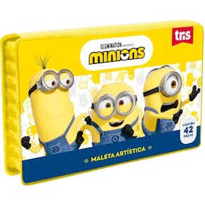 Maleta Para Pintura Minions 42 Peças - Summit