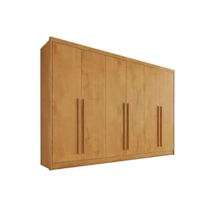 Guarda Roupa Casal 6 Portas e 4 Gavetas Alba Plus Peroba - Europa