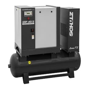 Compressor Parafuso Schulz SRP4015E Lean Ts 260 Litros 15Hp 9Bar Trifásico 220V