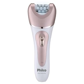 Depilador De Pelos Pdp02r Aqua Deluxe Philco Sem Fio Bivolt