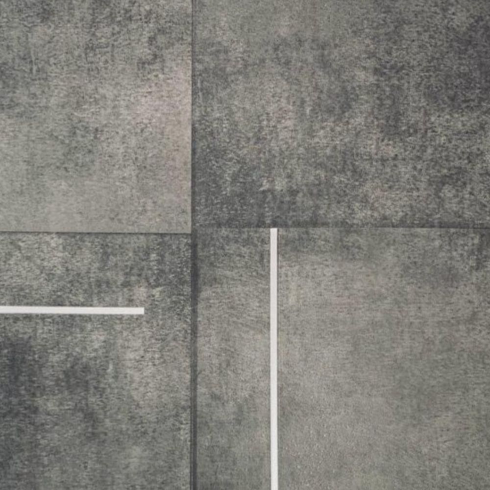 Papel De Parede Santorini Geométrico Cinza Sn166