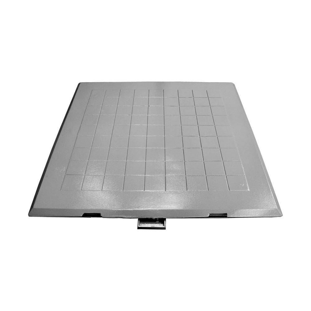 Tampa Casa De Máquina Articulada Porta Cadeado 70x70cm C