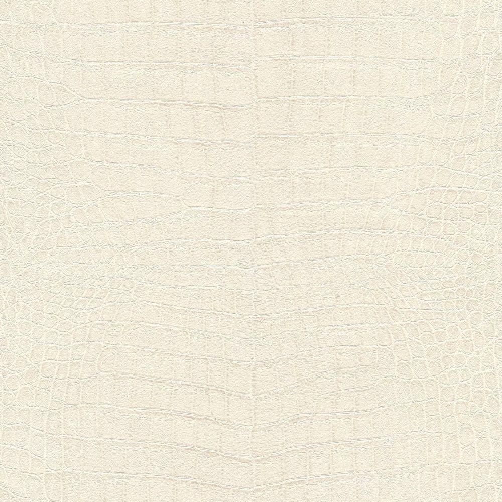 Papel De Parede African Queen Iii Couro Branco 751321