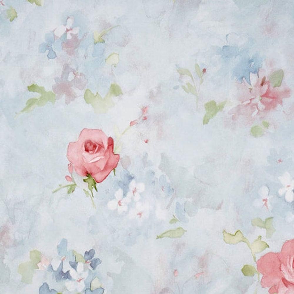 Papel De Parede Fragrant Roses Fa811005 Vinílico - Rolo 10m X 0,53m