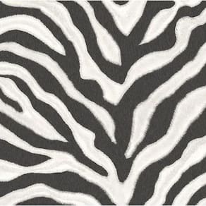 Papel De Parede Natural Fx 2 Animal Print Preto E Branco G67491