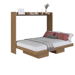 Cama Articulada Casal Horizontal com 4 Nichos 3 Prateleiras CH1140 140cm - Art In Móveis