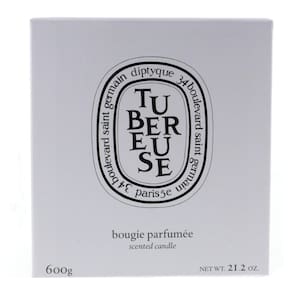 Vela perfumada Diptyque Tubereuse 600g 90h Tempo de queima