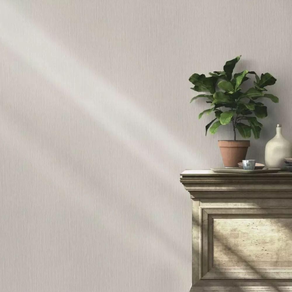 Papel De Parede African Queen Iii Aspecto Têxtil Cinza 537680