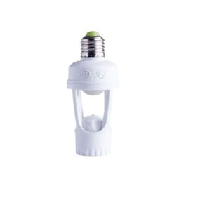 Sensor De Presença Com Base E27 - 3m 100-240v-bco