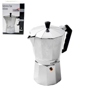 Cafeteira Italiana de Alumínio 450ml 9 Xícarass - Tudo em Caixa