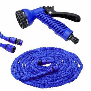 Mangueira Magica Expansível 15m Flexível Azul