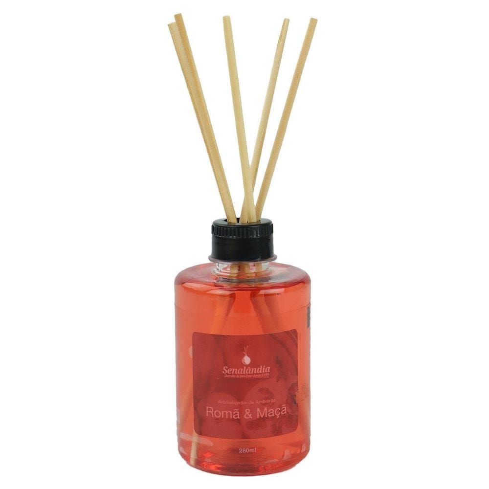 Aromatizador de Ambiente 280ml Romã e Macã - Tudo em Caixa