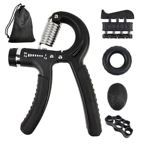 Kit 5 peças Exercício Aperto Dedos Mãos Punho Trail