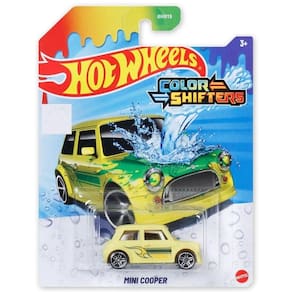 Carrinho Hot Wheels Muda De Cor Shifters Mattel 1-64 Mini Cooper