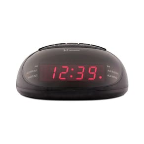 Despertador Rádio Relógio Preto Herweg 8112 único
