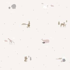 Papel De Parede Sambori Family 7004-3 - Rolo 10m X 0,53m