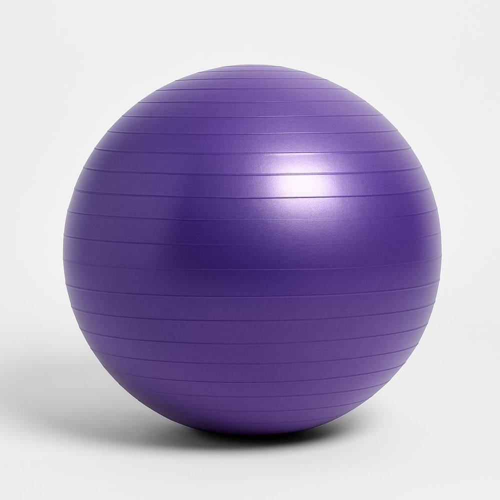 Bola de Yoga M 65cm Roxa Trail