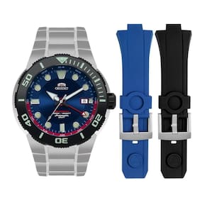 Relógio Orient Automático Seatech Gmt Nh3tt001 D1gx Titanium