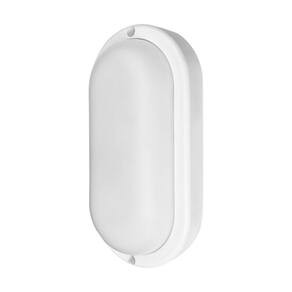 Kit 5 Arandela Tartaruga Led Taschibra Phare Slim 24w Ip65 6500k Bivolt Branco