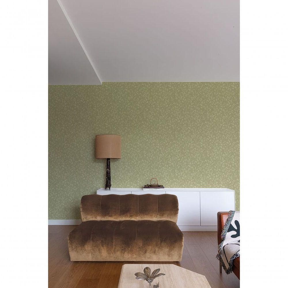 Papel De Parede Icon Folhagem Bege A71403