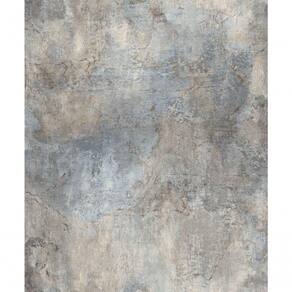 Papel De Parede Icon Aspecto Cimentício Azul E Bege 191703