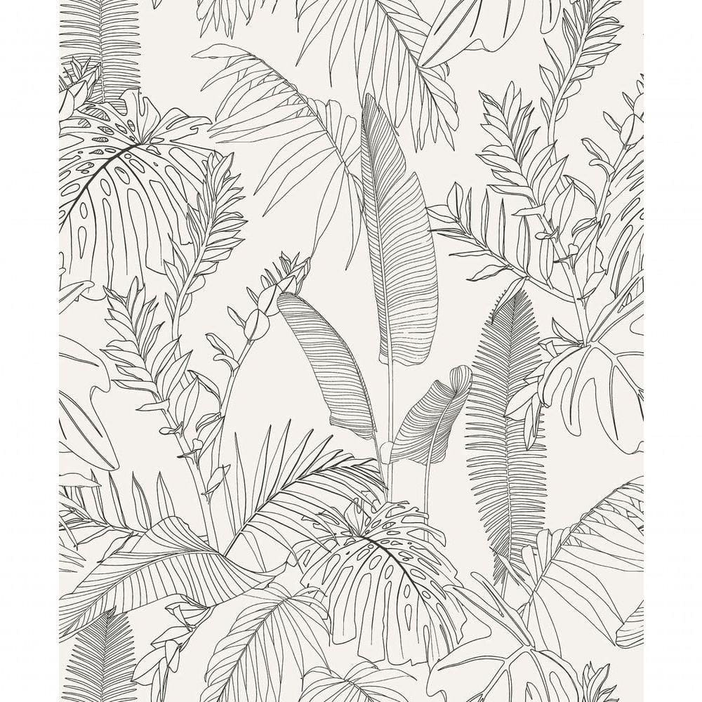 Papel De Parede Icon Folhagem Azul A69301