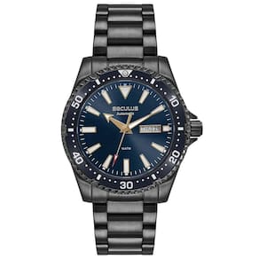 Relógio Seculus Diver Automático 44237gpsvpa4 Preto