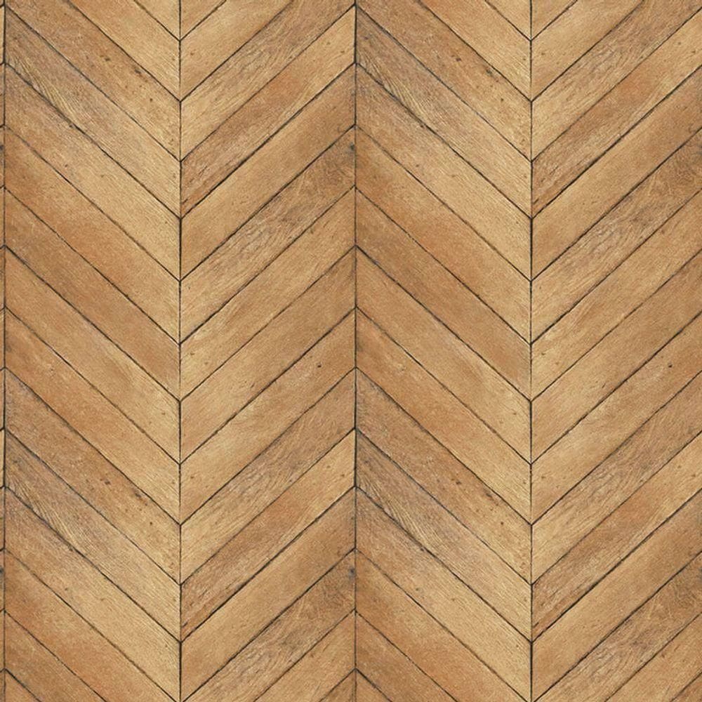 Papel De Parede Natural Fx 2 Geométrico Marrom G67998