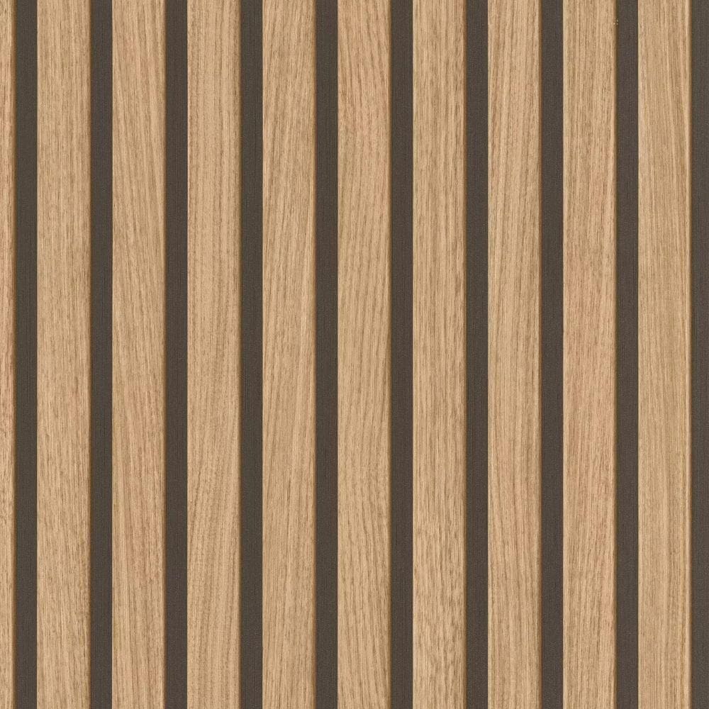 Papel De Parede African Queen Iii Madeira Marrom 499322