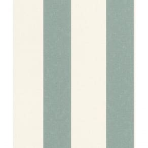 Papel De Parede Barbara Home Listrado Creme E Verde 485448