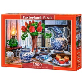 Puzzle 1500 Peças Tulipas - Castorland Importado 1518202