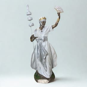 Escultura Orixá Oxalá Pai da Criação 26 cm em Resina