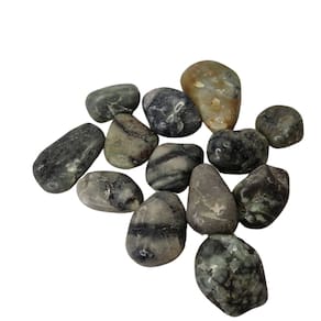 Pedra Natural Esmeralda 2 a 4 cm Rolada 250 gramas