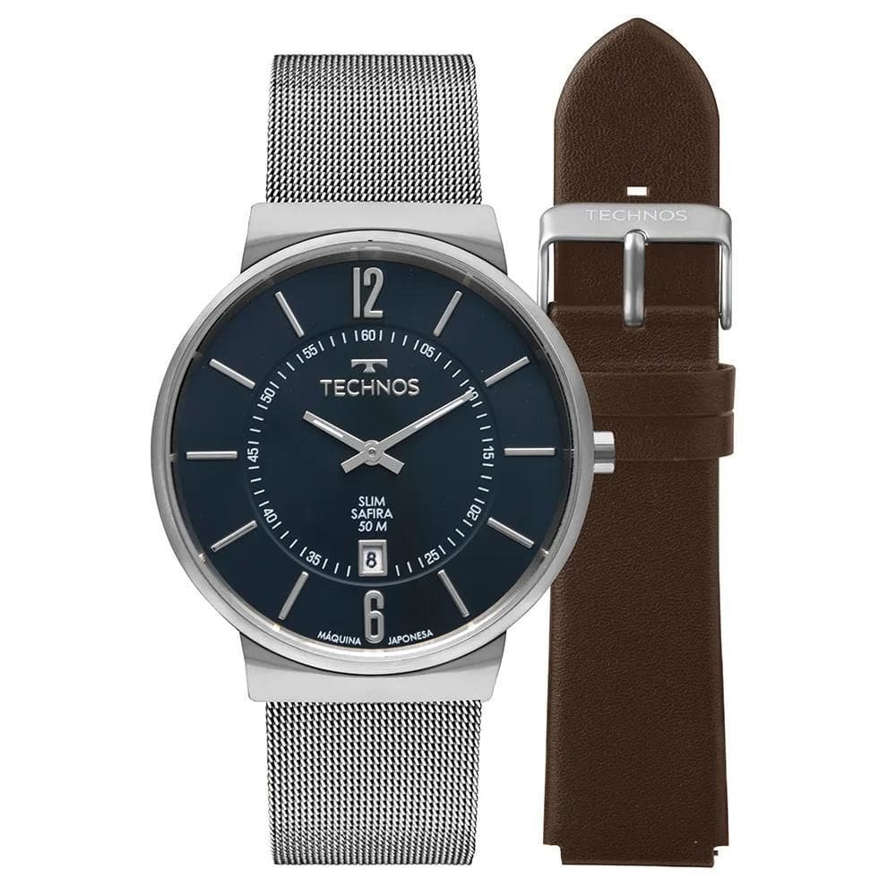 Relógio Technos Masculino Slim GM17AD/T1A