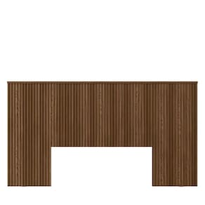 Cabeceira Casal Ripada 133x241com Frame Alexa EdeCasaMoveis