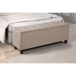 Baú Recamier Bali Cama Casal 150cm Quarto Sala Organizador