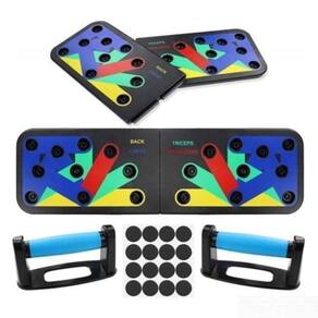 Plataforma De Exercícios Multifuncional ? Apoio Para Flexão, Ombro E Tríceps, Ideal Para Academia Em Casa, Push-up Board