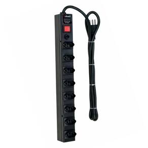 Filtro De Linha Ts Shara Pdu Protetor 8 Tomadas - 562 Preto Bivolt