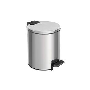 Lixeira Tramontina Loop com Pedal 3L Redonda Inox Polido